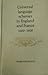 Universal language schemes in England and France, 1600-1800 by James Knowlson