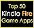 Top 50 Kindle Fire Game Apps