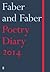 Faber and Faber Poetry Diary 2014 (Blue-Grey)