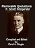 Memorable Quotations: F. Scott Fitzgerald