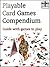Playable Card Games Compendium
