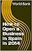 How to Open a Business in Spain in 2014