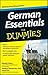 German Essentials For Dummies