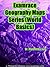 Examrace Geography Maps Series (World Basics) Volume I