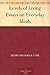 Levels of Living Essays on Everyday Ideals