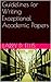 Guidelines for Writing Exceptional Academic Papers, Fourth Ed... by Larry D. Ellis