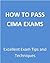 How to pass CIMA exams