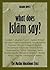 What Does Islam Say?