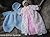 120 - Crochet Pattern, Baby  Boy & Girl or Twin Christening Set USA Terms
