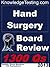 Hand Surgery Board Review (Board Review in Hand Surgery Book 1)