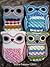 235 - Owl Cushion Crochet P...