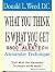 What You Think Is What You ...