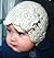 Crochet pattern vintage inspired hat with a crochet flower and a fabric flower 4 sizes from newborn to 5 years (Crochet hats Book 1)