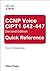 CCNP Voice CIPT1 642-447 Quick Reference by David F. Bateman