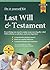 Last Will and Testament Kit