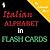 Italian Alphabet Flash Cards