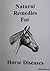 Natural Remedies For Horse Diseases (Natural Remedies For Animals Series)