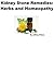 Kidney Stone Remedies: Herbs and Homeopathy