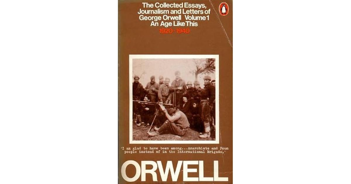 Collected essays journalism and letters 08 picture