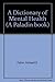 Dictionary Of Mental Health