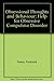 Obsessional Thoughts and Behaviour by Frederick Toates