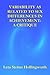 Variability As Related To Sex Differences In Achievement: A Critique