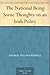 The National Being Some Thoughts on an Irish Polity