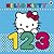 Hello Kitty: 123.