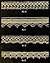 T.B.C. Crocheted Towel Laces No.10 to No.13 Vintage Crochet Patterns [Annotated]