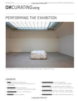 On Curating Issue 15: Performing the Exhibition (Paperback)