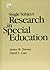 Single Subject Research in Special Education by James W. Tawney