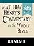 Matthew Henry's Commentary on the Whole Bible-Book of Psalms
