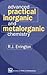 advanced practical inorganic and metalorganic chemistry