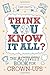 Think You Know It All? by Dan Smith