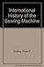International History of the Sewing Machine