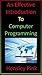 An Effective Introduction To Computer Programming