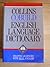 Collins Cobuild English Language Dictionary by John McHardy   Sinclair