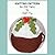 Chocolate Christmas Pudding Decoration Holly Berry Teapot Tea Pot Cosy Cozy DK Yarn Knitting Pattern