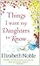 Things I Want My Daughters to Know