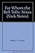 For Whom the Bell Tolls by A. Norman Jeffares