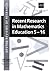 Recent Research in Mathematics Education 5-16
