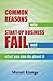 Common Reasons Why Start-Up Business Fail and What We Can Do About It