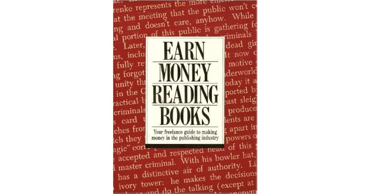 Earn Money By Reading Books by Robert Hancock