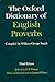 The Oxford Dictionary of English Proverbs