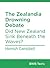 The Zealandia Drowning Deba...