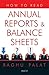 How To Read Annual Reports ...