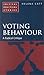 Voting Behaviour: A Radical Critique (Critical Political Studies)