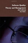 Software Quality: Theory and Management (3rd edition)