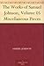 The Works of Samuel Johnson, Volume 05 Miscellaneous Pieces