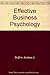 Effective Business Psychology